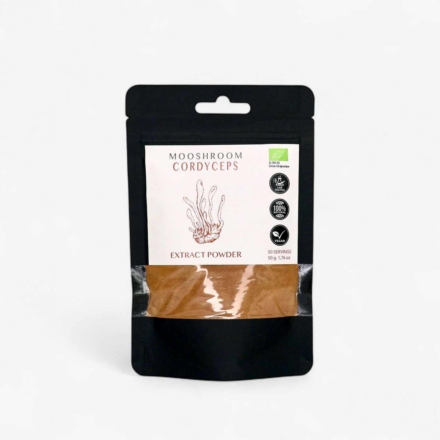 STAMINA Cordyceps pulver extrakt