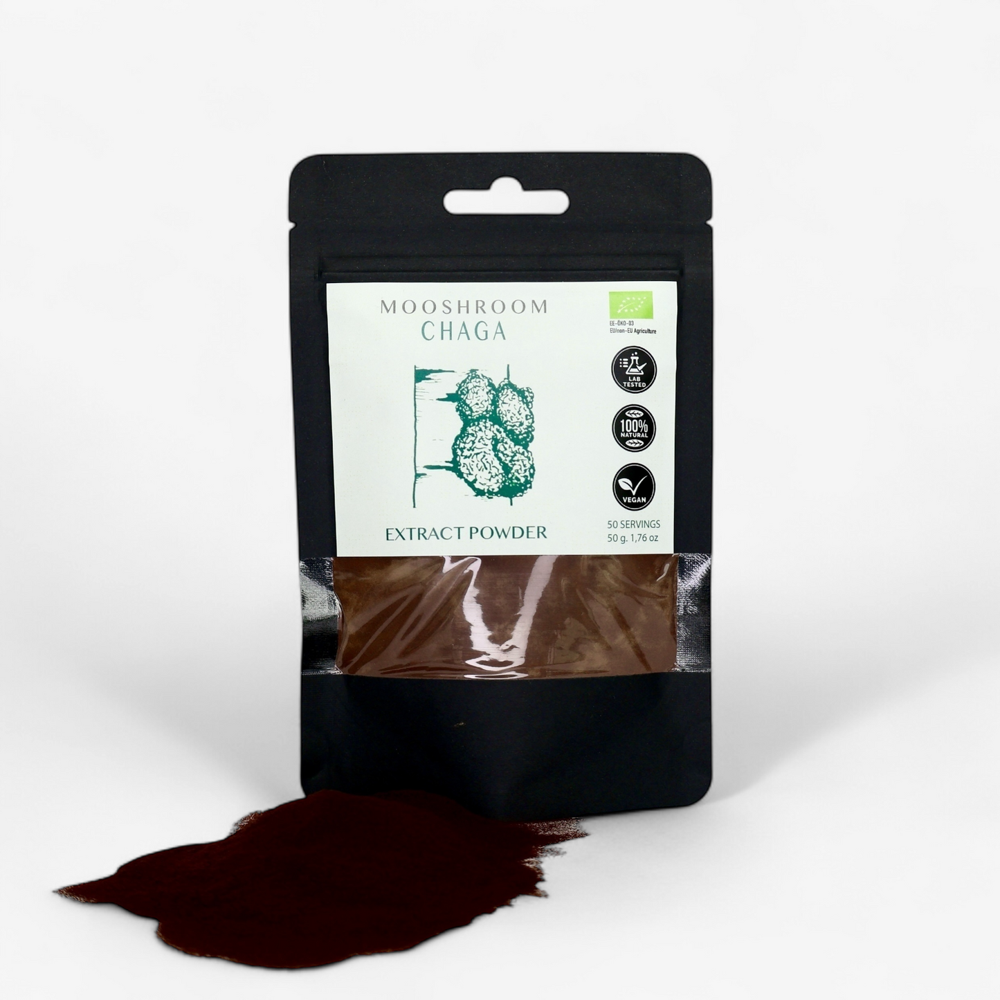 DEFENCE Chaga pulver extrakt